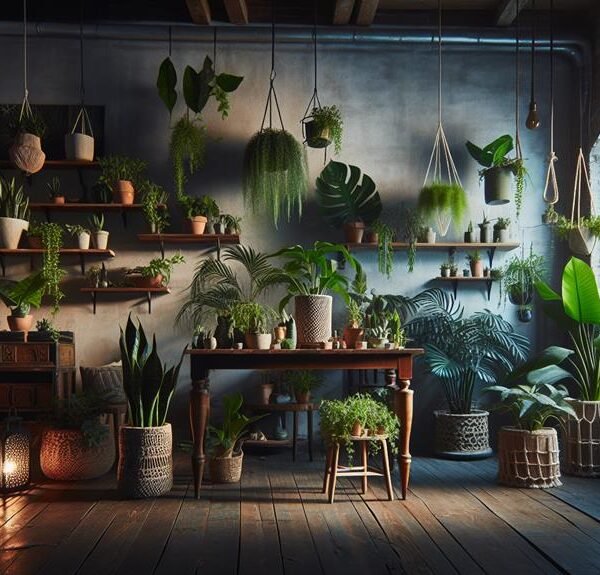 2024 trendy dim room houseplants