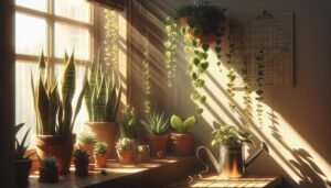 beginner friendly houseplants for schedules