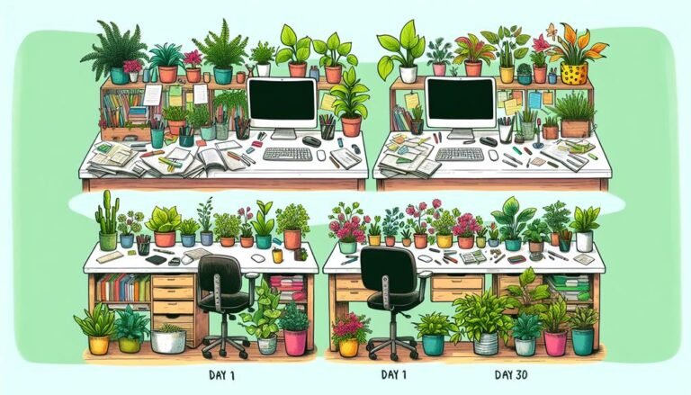 boost productivity with indoor plants