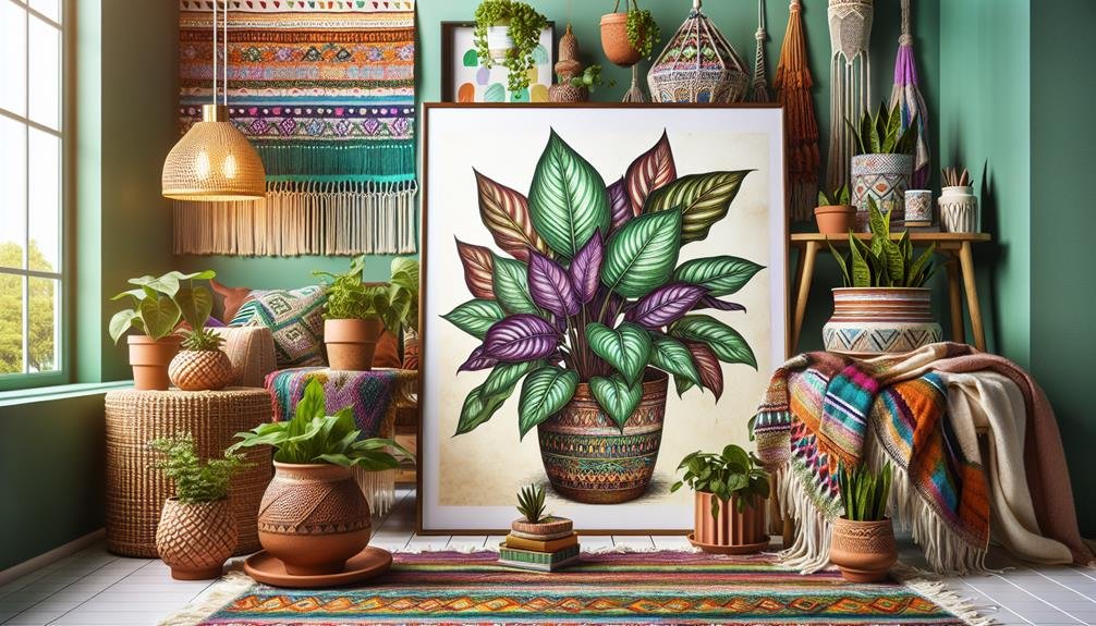 colorful houseplants for decor