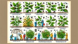 combat leaf miner infestations