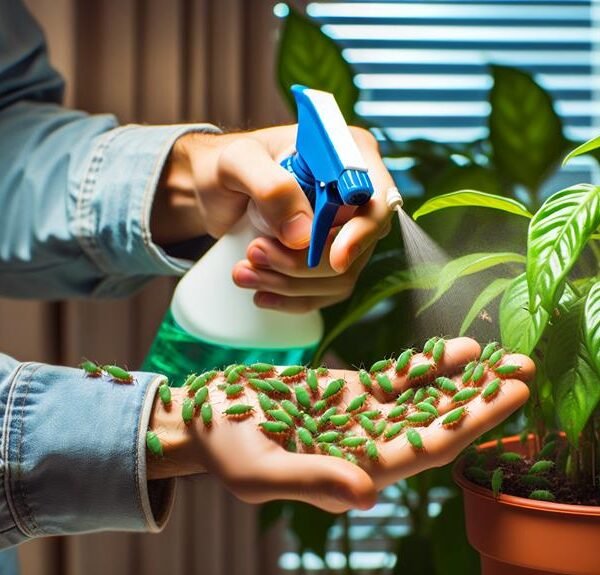 combatting aphids on plants
