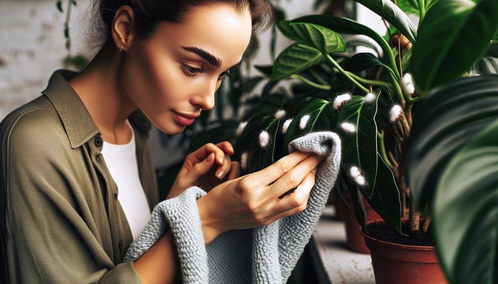 combatting indoor plant pests