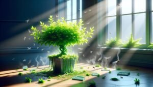 combatting whiteflies on houseplants