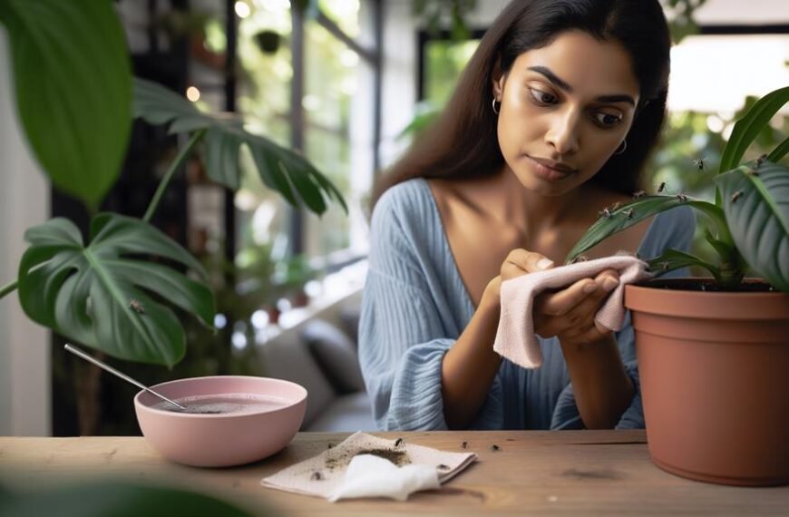 controlling whiteflies on houseplants