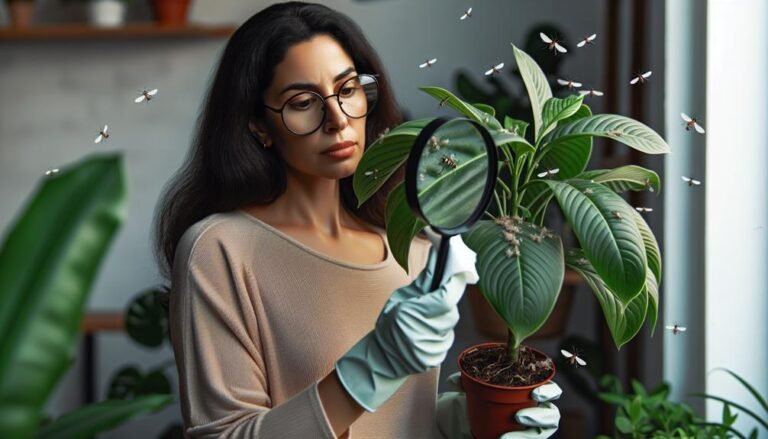 controlling whiteflies on houseplants