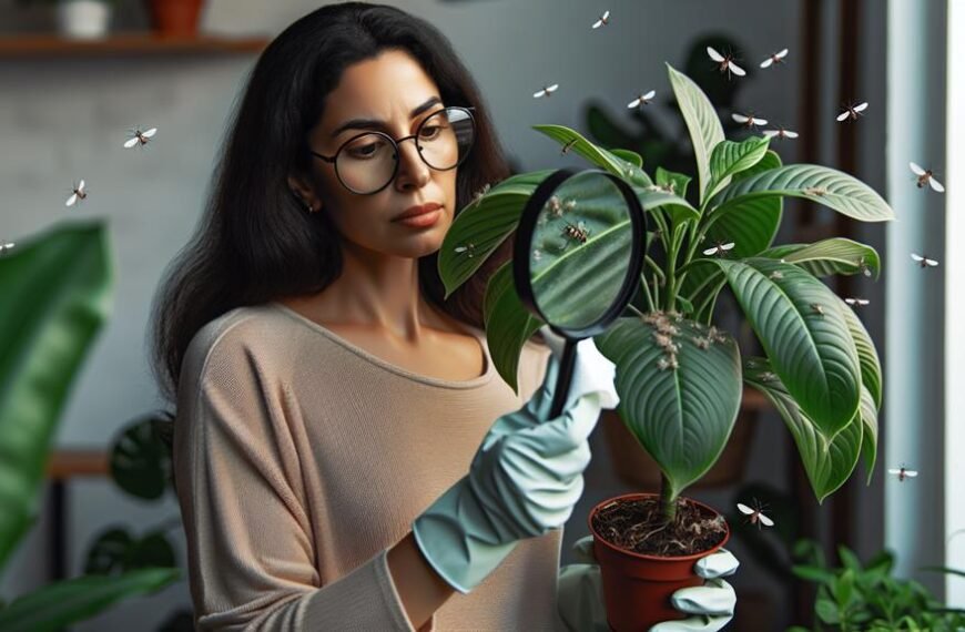 controlling whiteflies on houseplants
