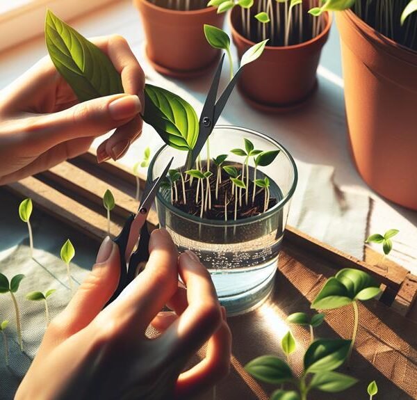 creative indoor plant propagation
