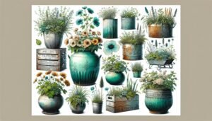 creative outdoor plant containers