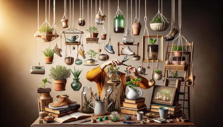 creative plant potting methods