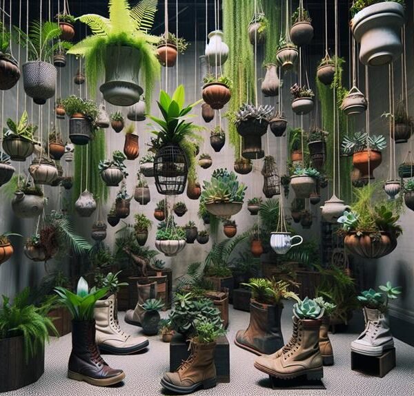 creativity with unique houseplants