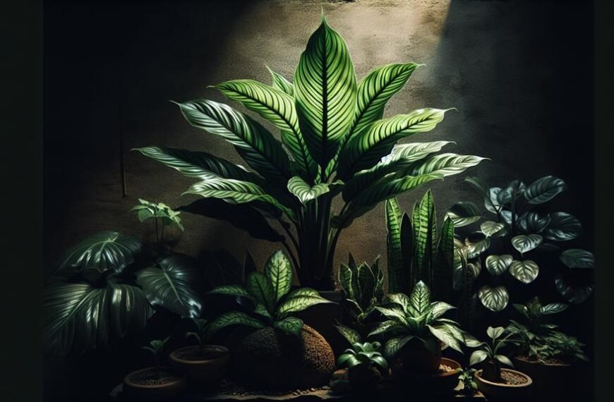 dark loving vibrant indoor plants