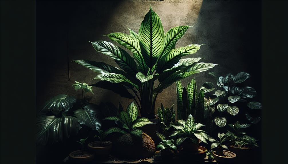 dark loving vibrant indoor plants