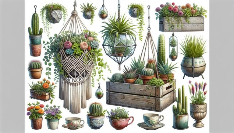 diverse plant containers comparison