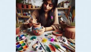 diy plant potting creativity