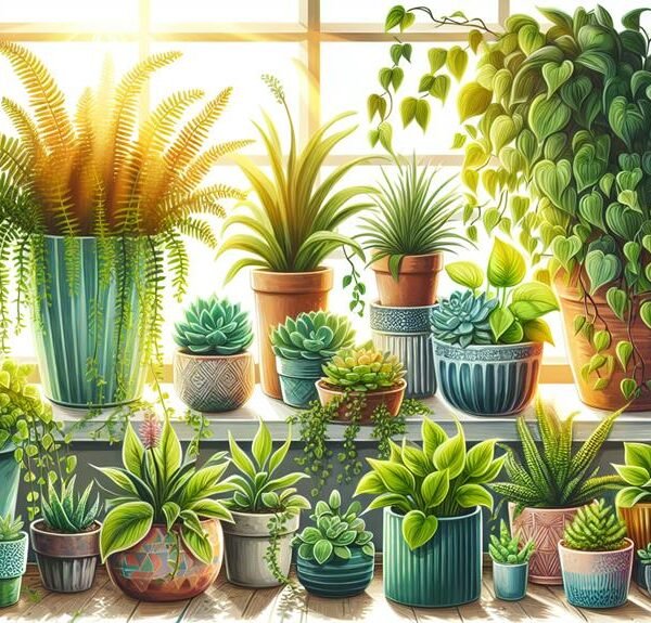 easy care indoor plants