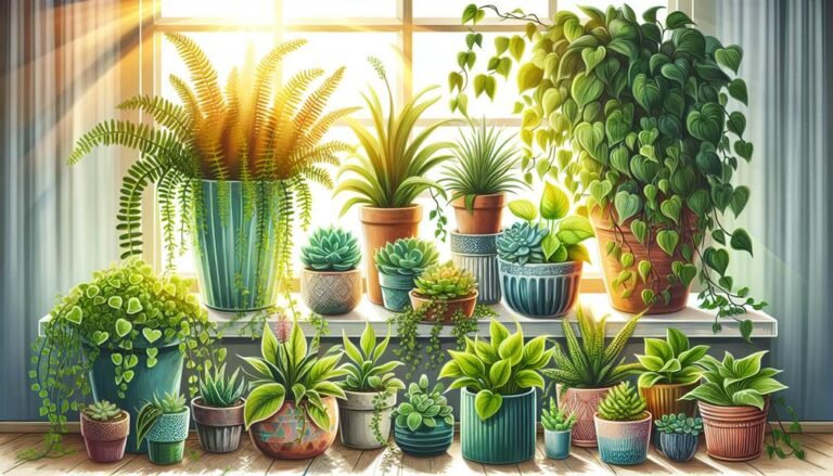 easy care indoor plants
