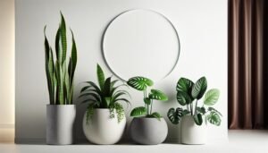 elevate with stylish plants