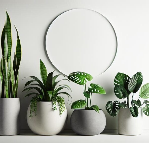 elevate with stylish plants
