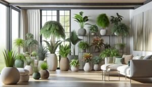 enhance space with plants