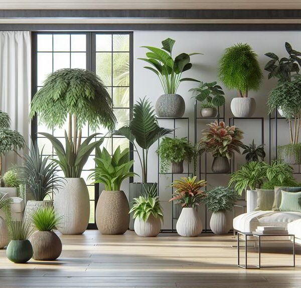 enhance space with plants