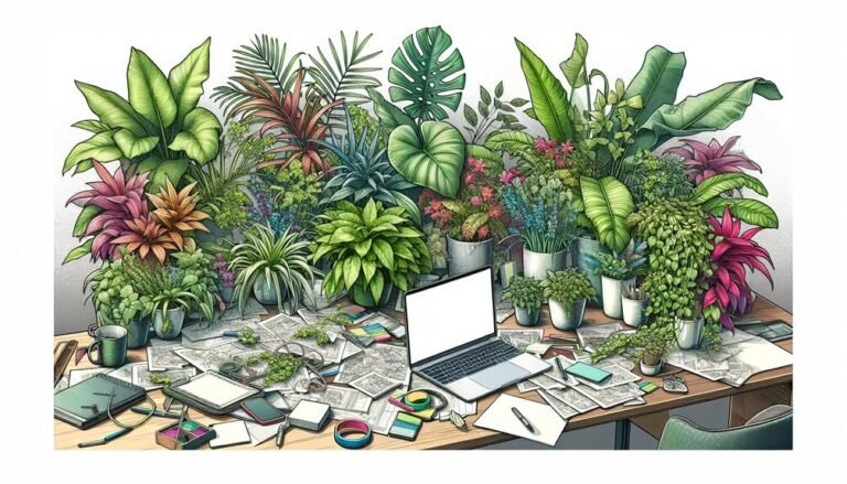 enhancing focus with plants