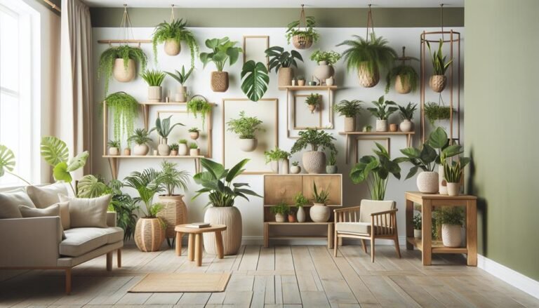 enhancing interiors with greenery