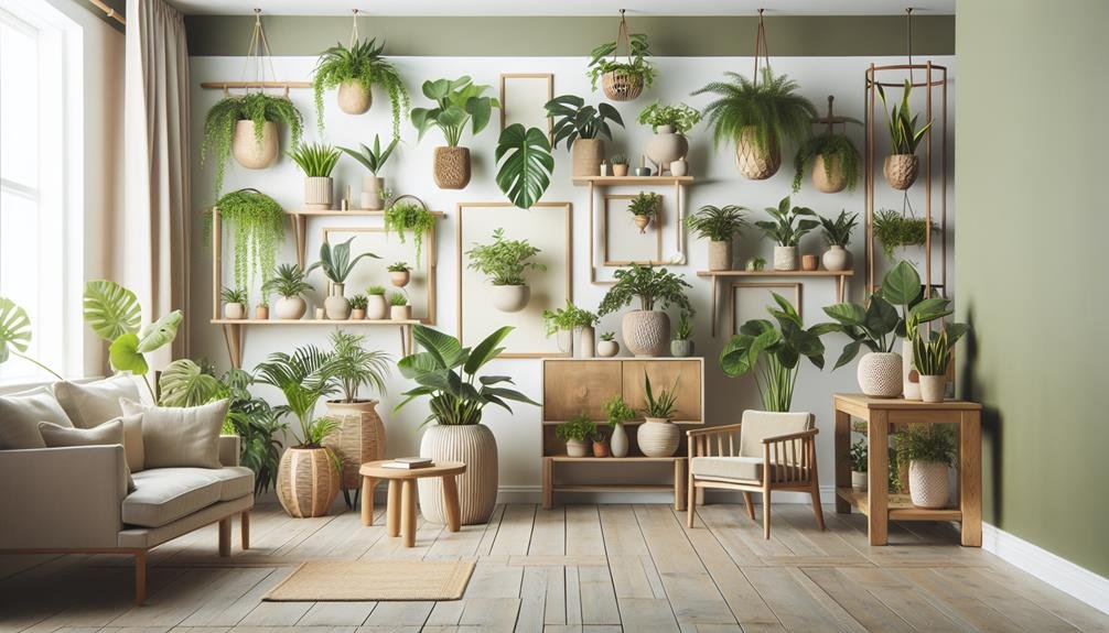 enhancing interiors with greenery