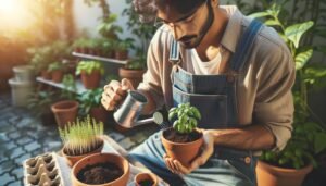 growing basil at home