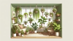 hanging plants for small spaces