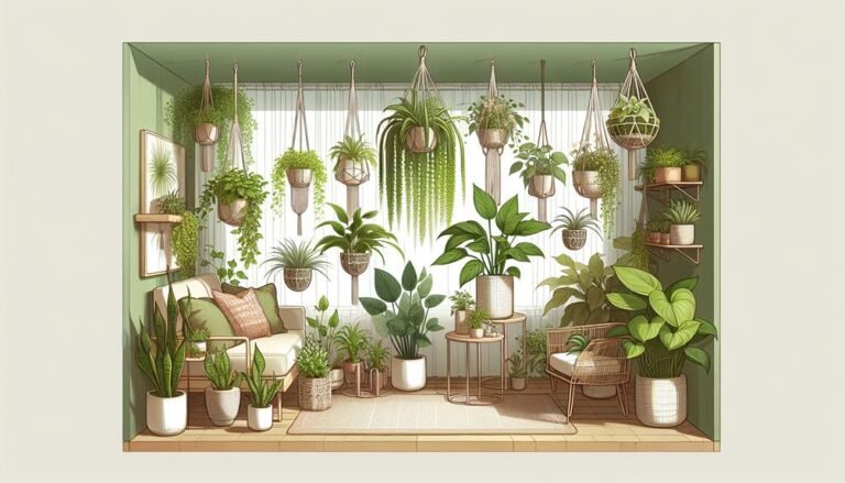 hanging plants for small spaces