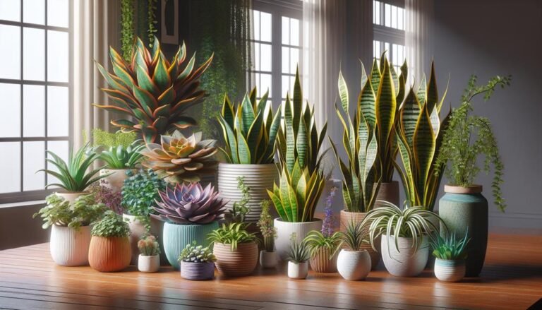 hardy houseplants for travelers