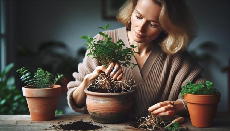 houseplant repotting made easy