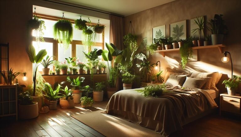 houseplants aiding better sleep