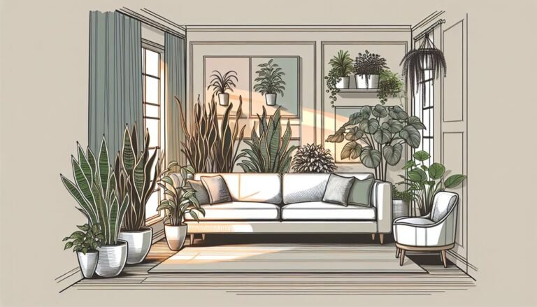 houseplants as air purifiers