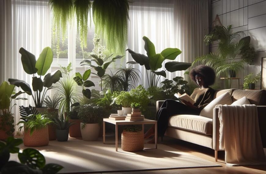 houseplants boost mental health