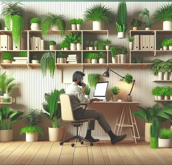houseplants enhance home productivity
