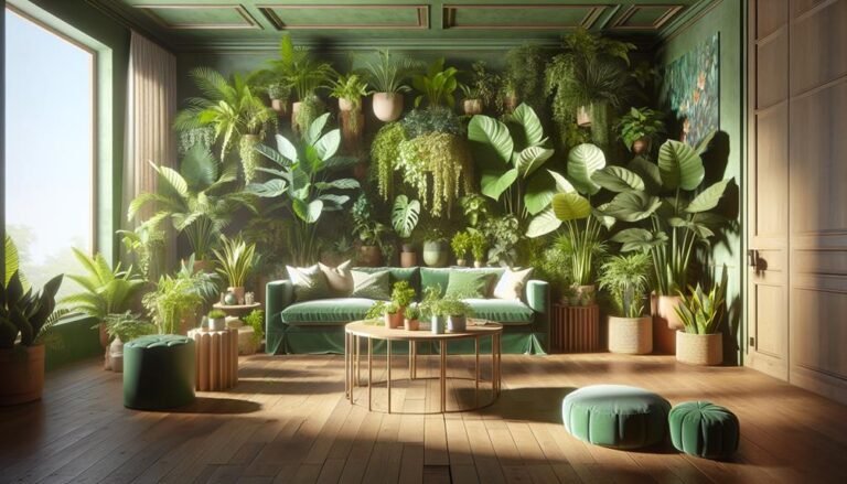 houseplants for bright interiors