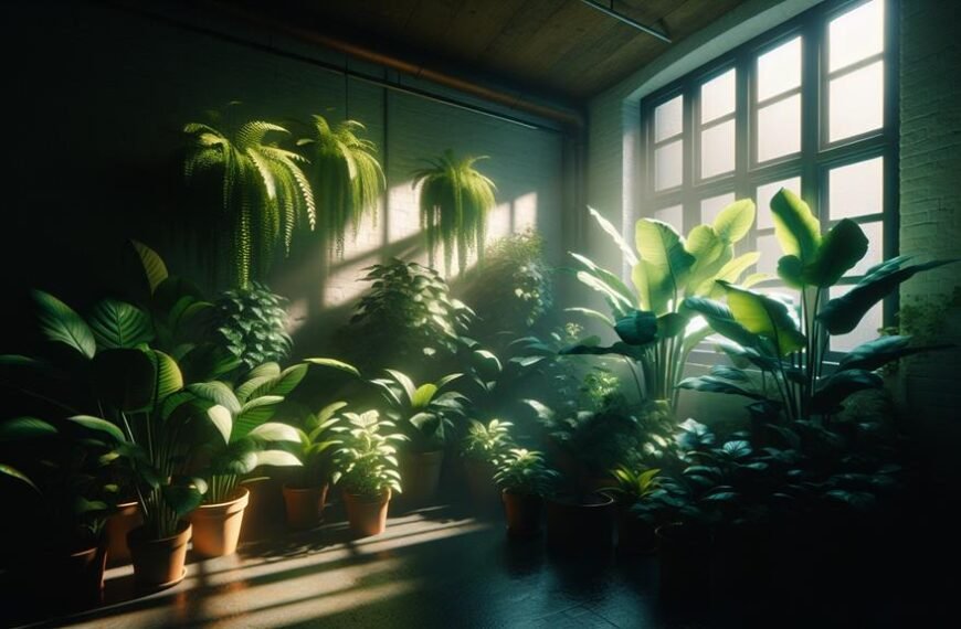houseplants for dim spaces