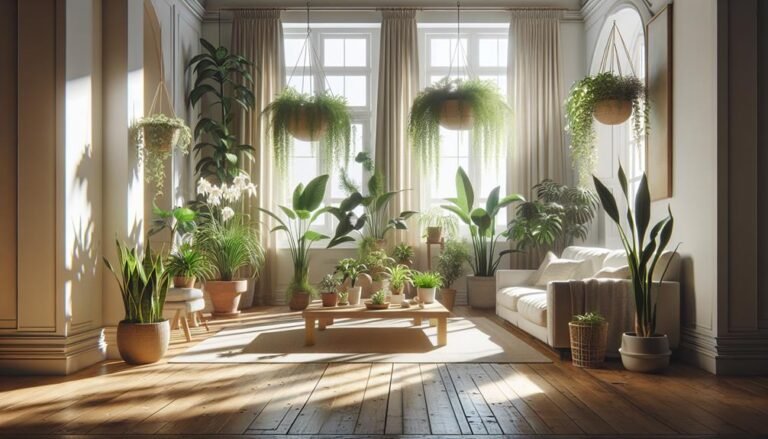 houseplants for indoor air