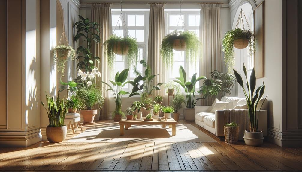 houseplants for indoor air