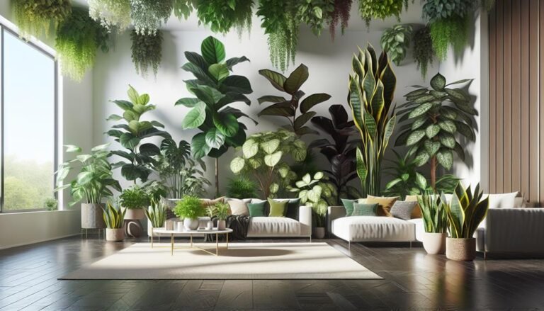 houseplants for large spaces