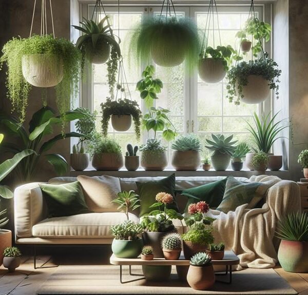 houseplants for mental well being