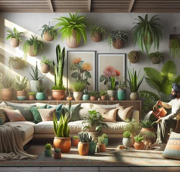 houseplants for mental wellness