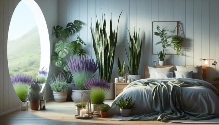 houseplants for peaceful sleep