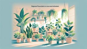 houseplants ideal for beginners
