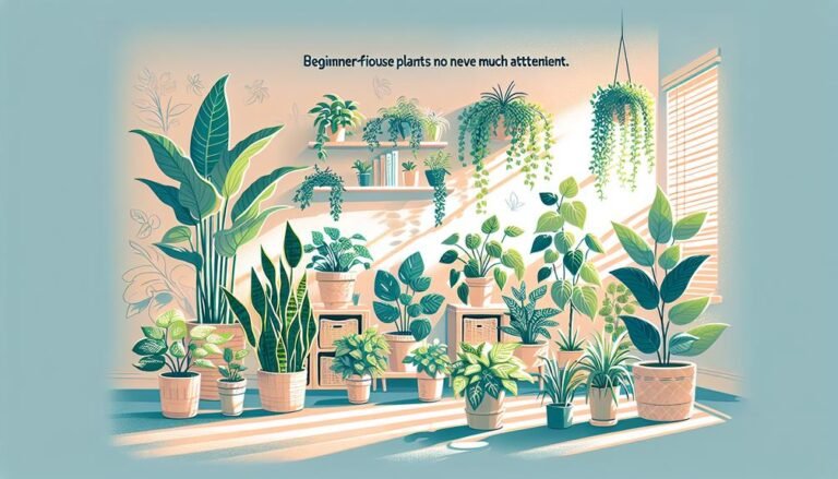 houseplants ideal for beginners