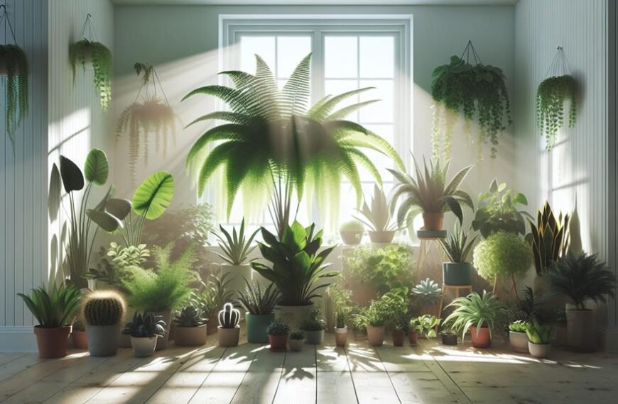 houseplants purify indoor air