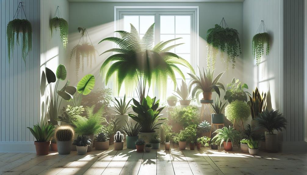 houseplants purify indoor air