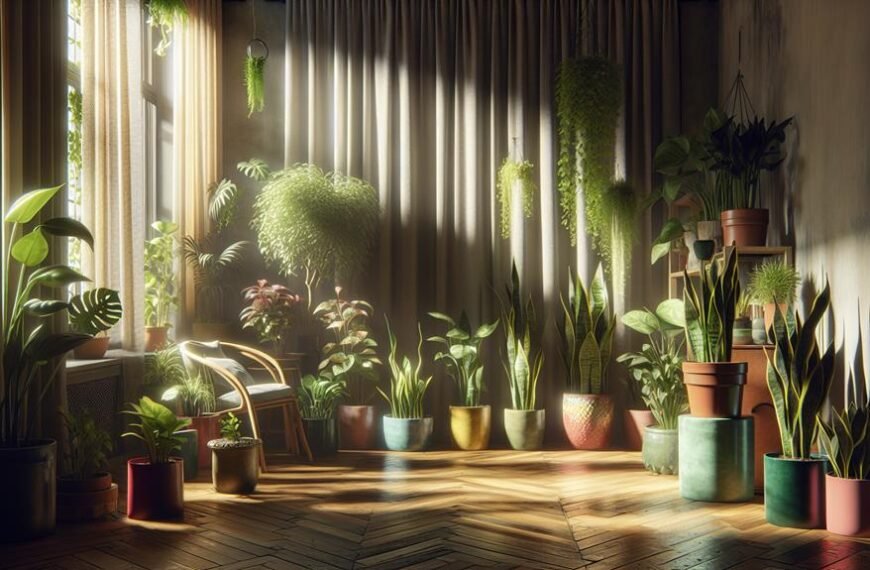houseplants thrive in low light
